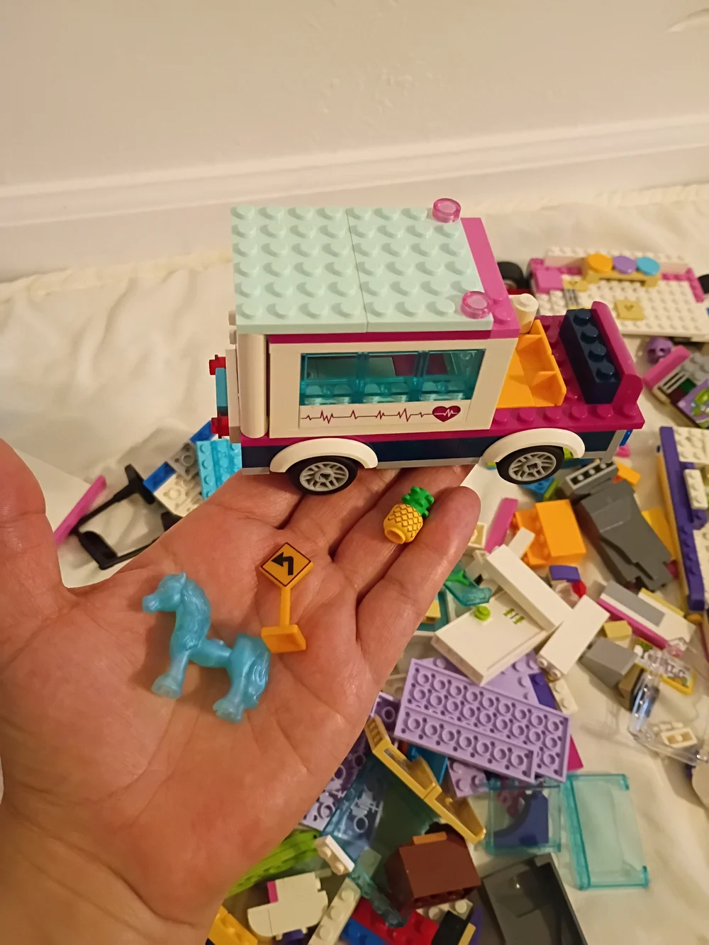 A lot of Legos.